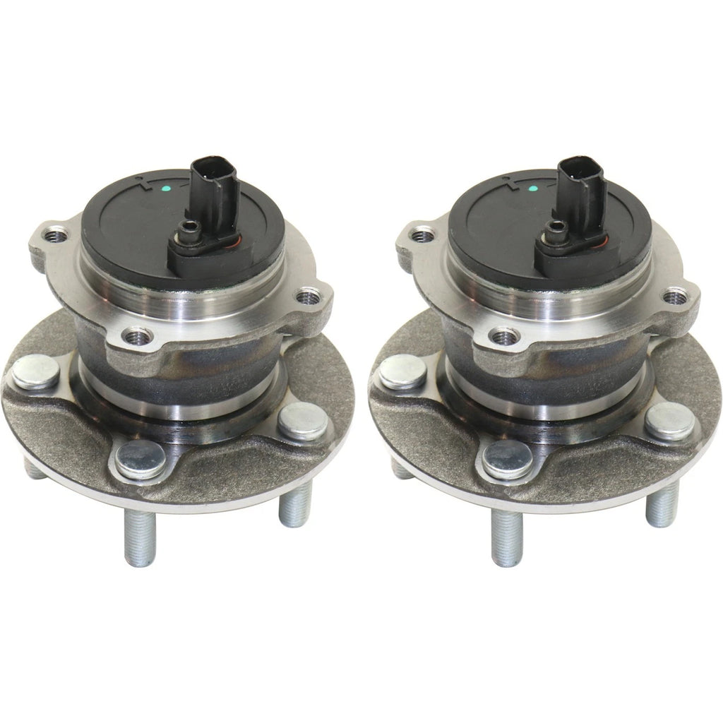Set of 2 Wheel Hubs for Volvo C30 C70