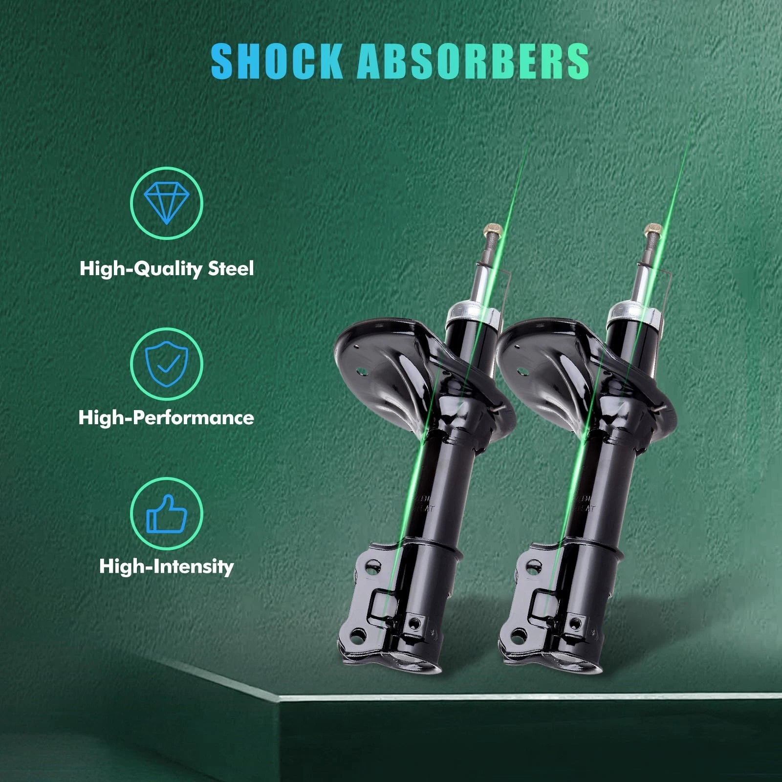 Front Struts Shocks Absorber for Hyundai Elantra Tiburon (1996–2006)