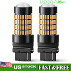Set of 2 Amber LED Parking Turn Signal Lights for Make Model