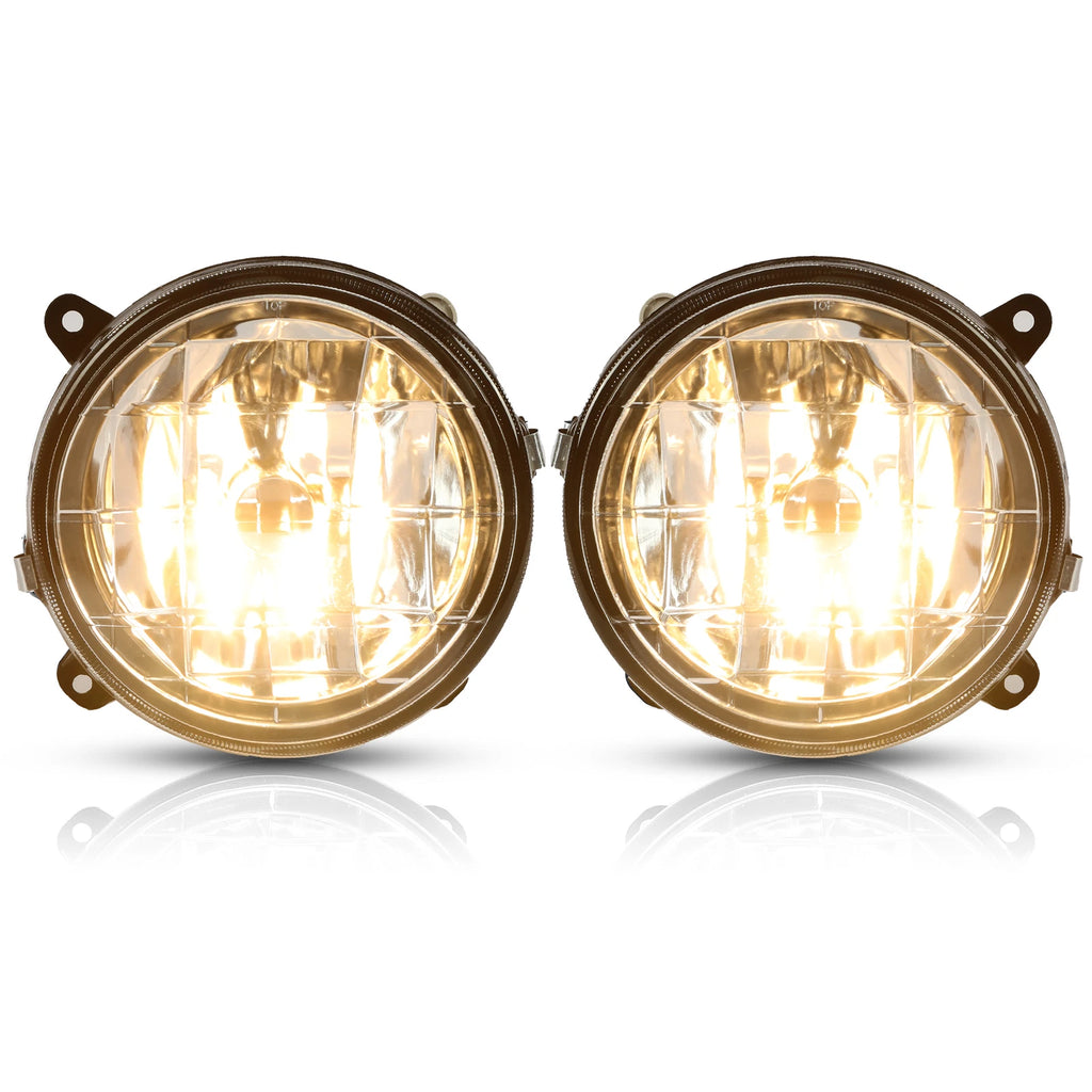 2X Clear Lens Fog Lights for Subaru Impreza Outback (2002-2003)