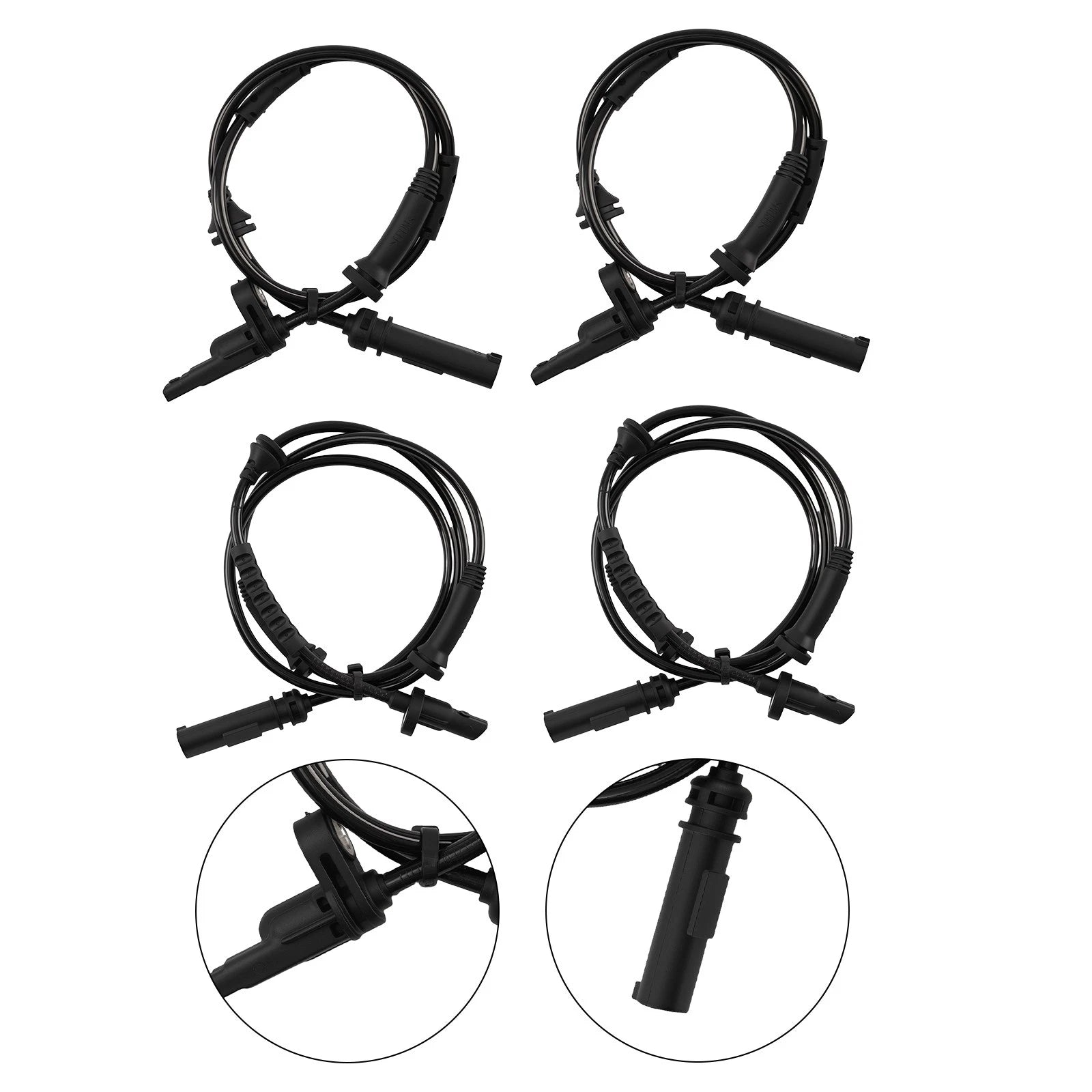 4X ABS Speed Sensor for BMW F25 X3 sDrive28i xDrive28i (2011–2016) 34526869293
