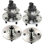 Wheel Hubs for Saturn SL2 (1994–2002) Front & Rear 4 Lug with Bearing