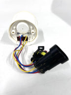 2X White Hour Fuel Flow Gauge for Mercury (79-879912K11, SC100)