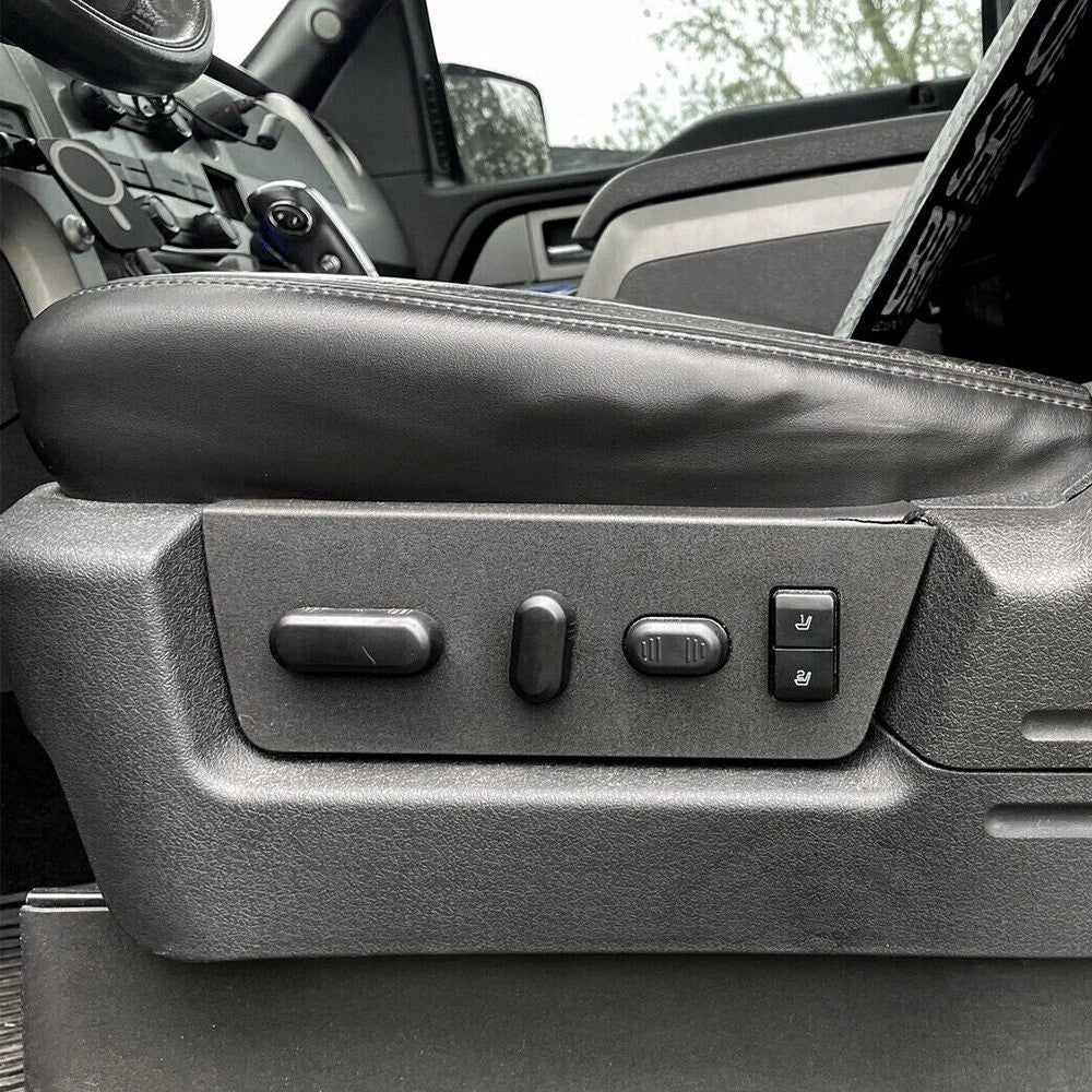 Front Driver Seat Switch Housing Trim Bezel for Ford F-150 (2009–2014) 9L3Z-14A706-MA