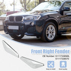 2pcs Front Fender Side Marker Trim for BMW X3 X4 (F25 F26) 51117338569