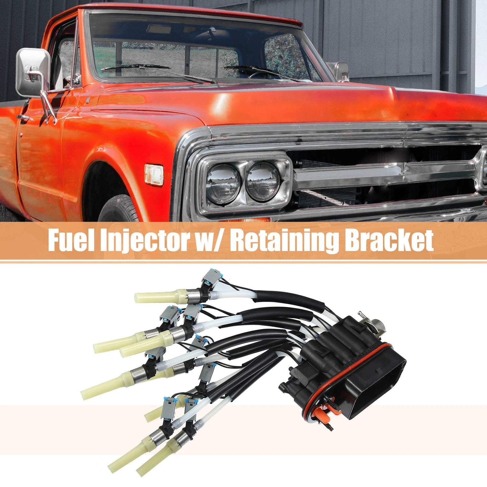FJ504 Multi Port Fuel Spider Injector Assembly for Chevy GMC V8 5.0L 5.7L (1996–2002)