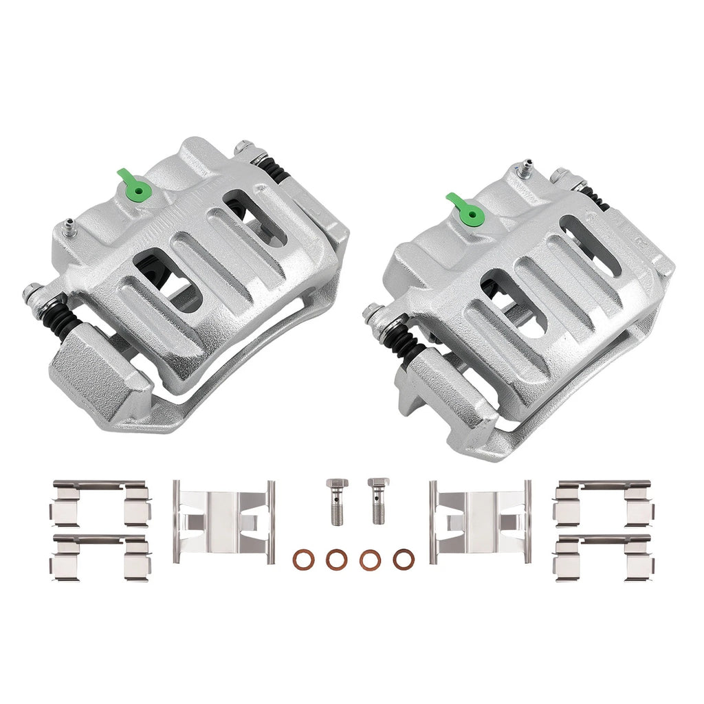 2x Front Dual Piston Brake Calipers for Ford F-150 (1996–2003)