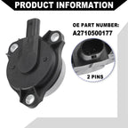 2x VVT Solenoid for Mercedes-Benz C 250 (2012-2015)