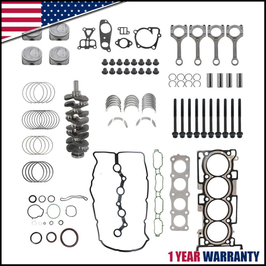 2.4L G4KJ Engine Rebuild Overhaul Kit for Hyundai Kia