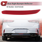 Rear Right Bumper Reflector No. 63147315166 for BMW 3 Series GT (2013–2016)