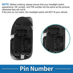 Headlight Switch for Ford F-150 (2000–2004) No.YL3Z11654BAA
