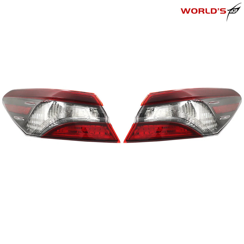 Set of 2 Outer Tail Lights Assembly for Toyota Camry (2021–2022)