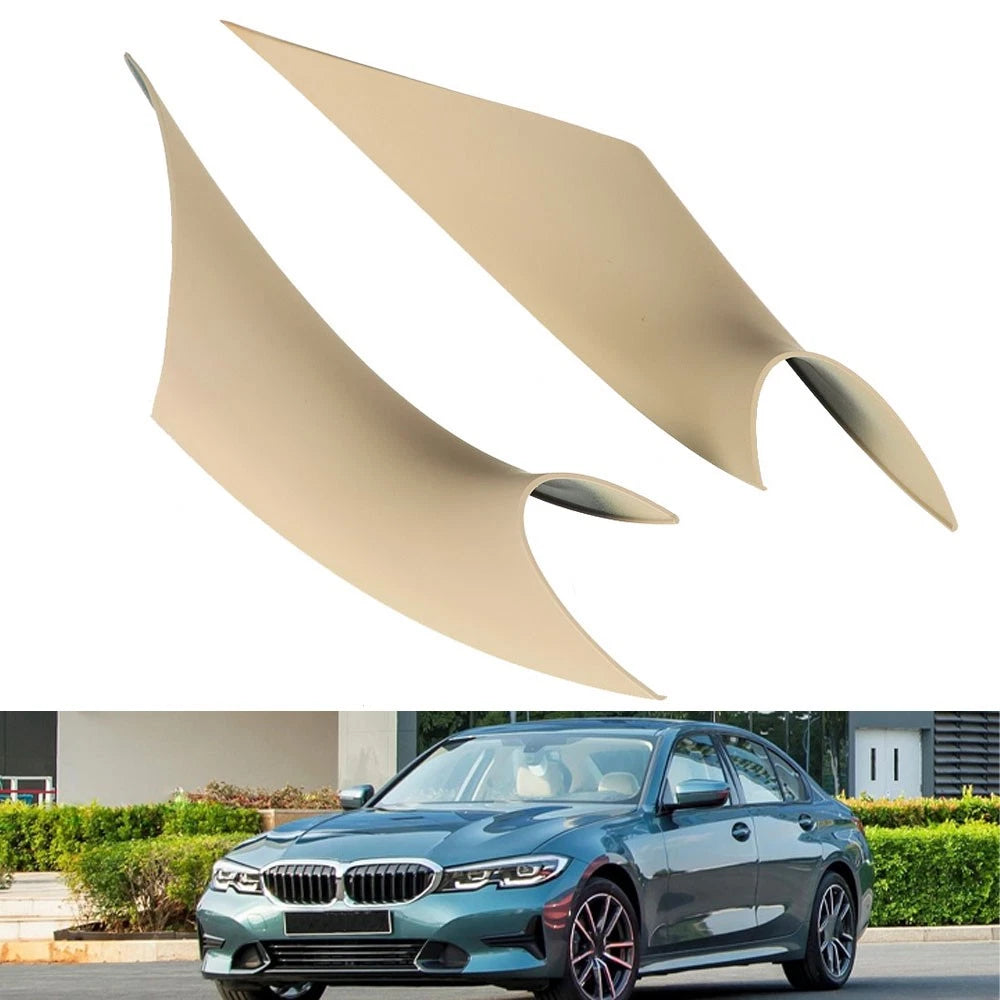 2X Inner Door Handle Covers for BMW 3 Series (2012–2019)