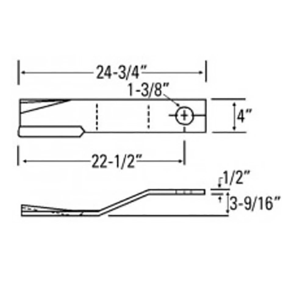 Blade 622013F for Rhino 1008, 1008FLEX15, CY60, CYCLONE60, FLEX15, FR180, SA15