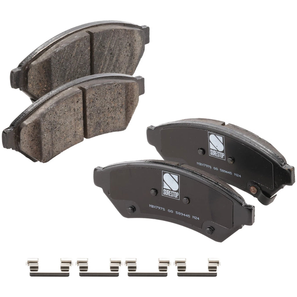 Brake Disc Rotors and Pads Kit for Chevy Buick LaCrosse Pontiac Grand Prix