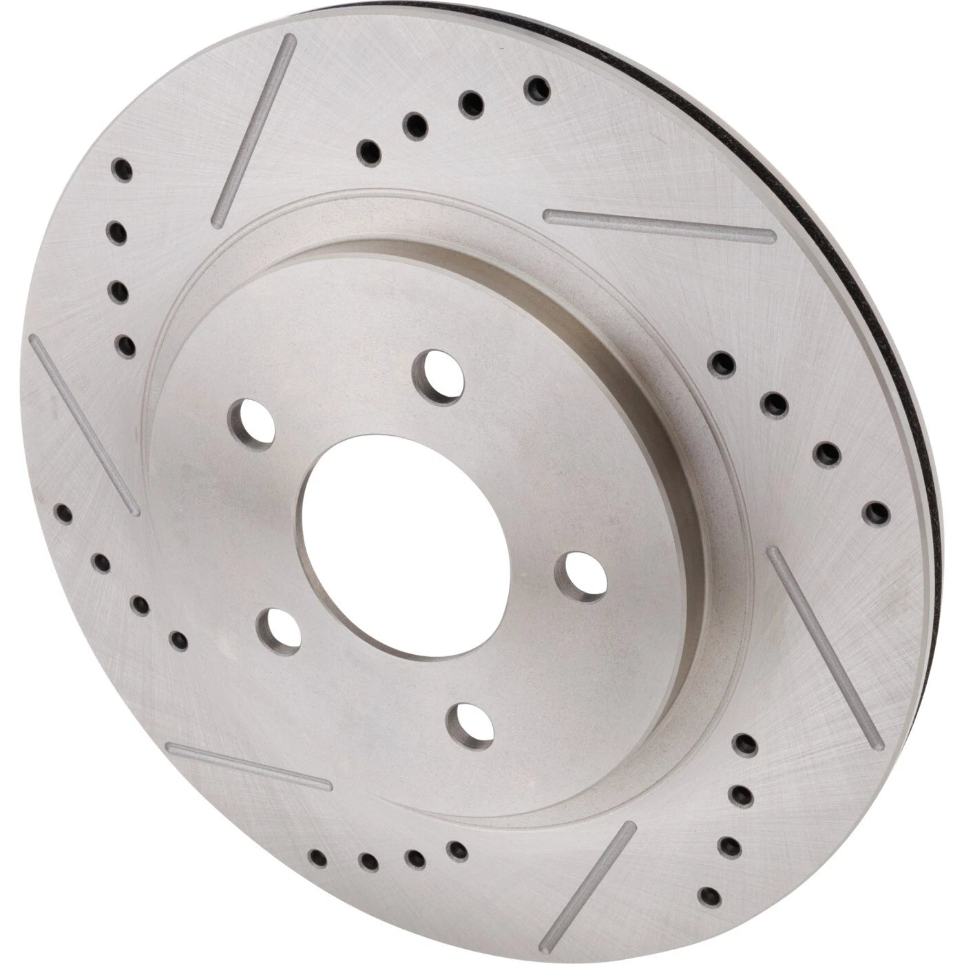 Brake Disc and Pad Kit for Ford Mustang (2011–2014) Rear Left Right Cross-drilled