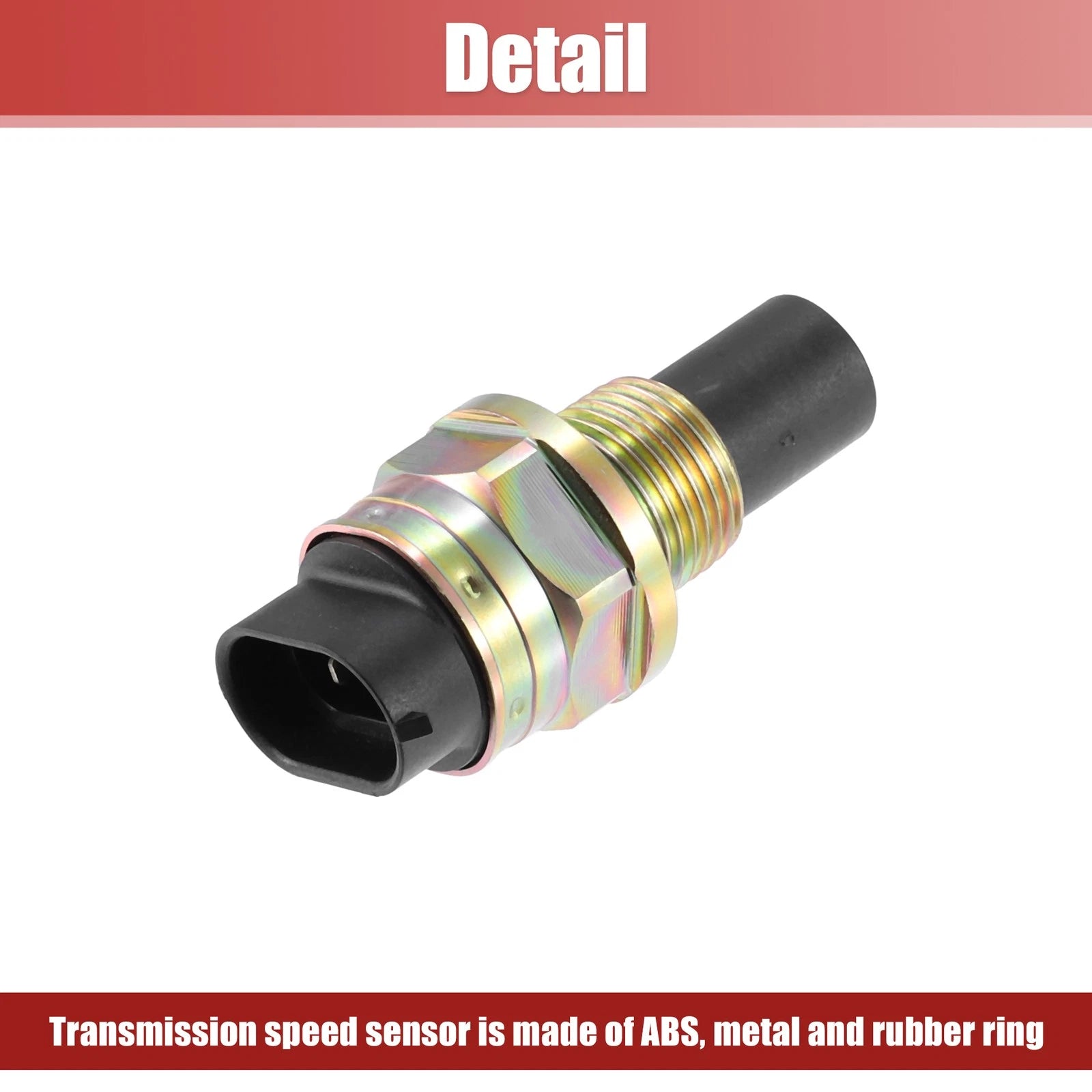 Transmission Speed Sensor for Chevrolet Blazer (1989–2005) 12215001 2pins Black