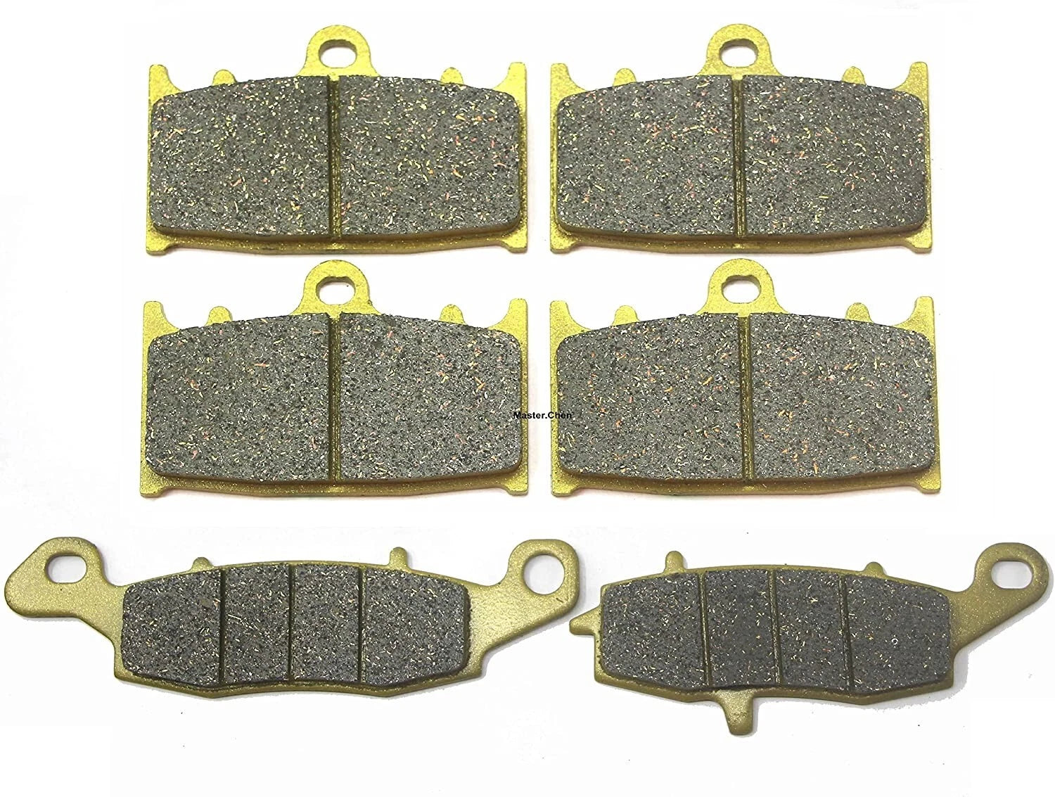 Front & Rear Brake Pads for Kawasaki VN 1700 Vulcan Voyager Vaquero (2009–2017)