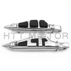 Stiletto Spike Footpegs for Hard-Ball & Boardwalk (Rear) Chrome