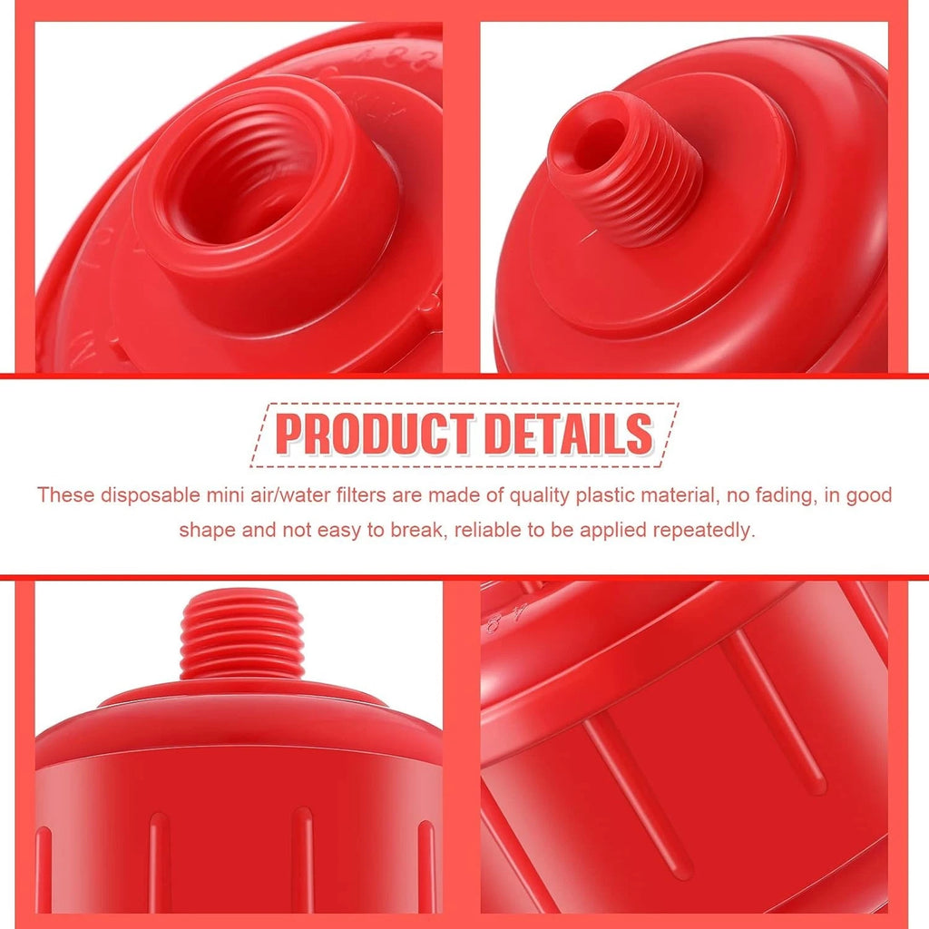 High Flow Air Filter for HVLP Spray Equipment (1/4 Inch Thread)