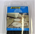 Set of 2 Marine Black Fender Docking Lines 3/8" x 6' - Seachoice 40961