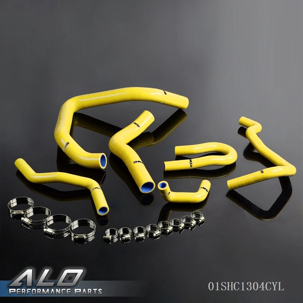 Yellow Silicone Radiator Hose for Honda Civic Type R (1992–2000)