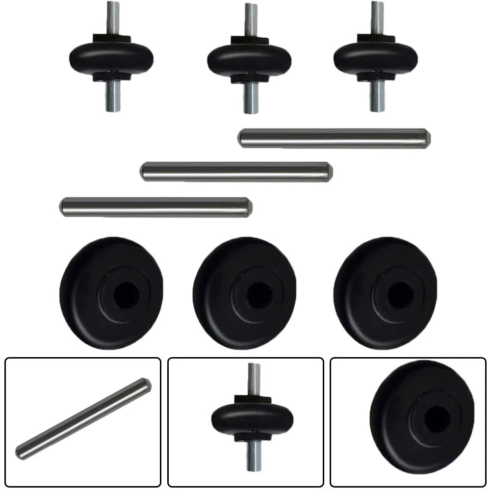 Wheels & Axles for Floor Nozzle Roller (967484-01)