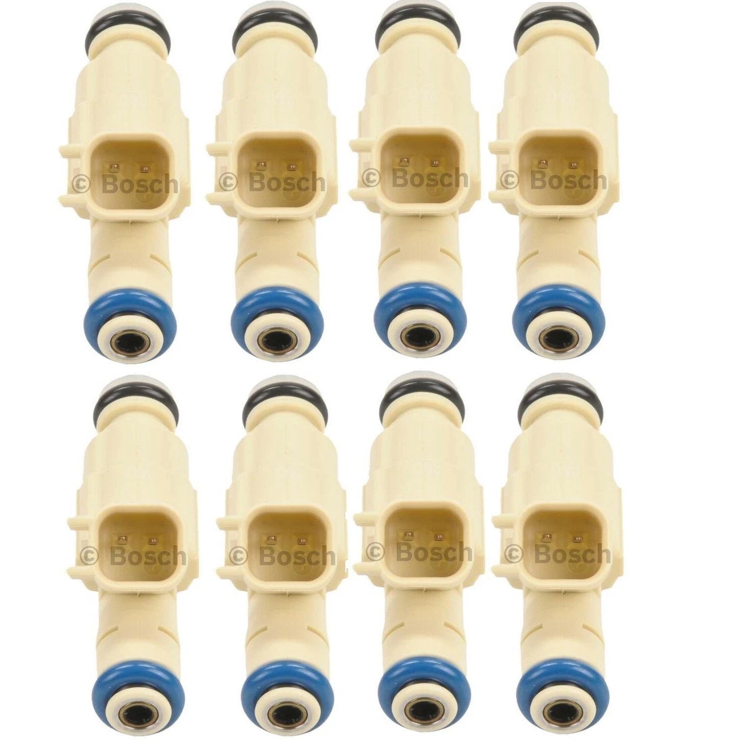 Set of 8 Bosch Fuel Injectors for Ford Expedition 4.6L V8 (2003)