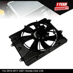Radiator Cooling Fan Assembly for Honda Civic (2016–2021)