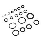 225 Piece Rubber O Ring Washer Seal Assortment Kit for Automotive