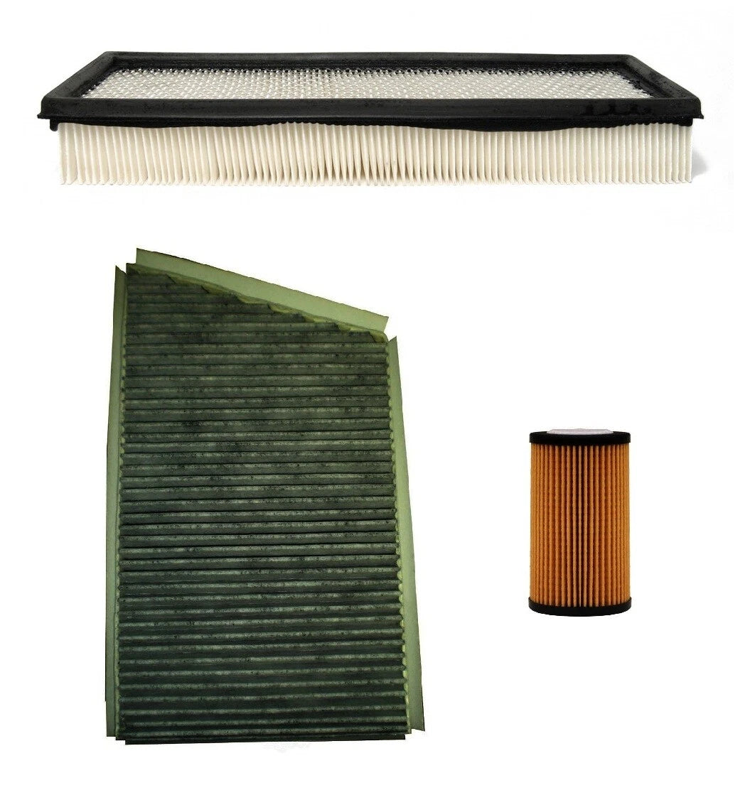 ACDelco Pro Engine Oil Air Carbon Cabin Filter Kit for Mercedes Benz W203 (2000–2007)