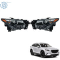 Headlight Set for Mazda CX-9 (2016–2023) LED Halogen Left & Right