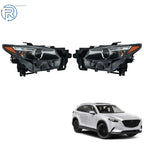 Headlight Set for Mazda CX-9 (2016–2023) LED Halogen Left & Right