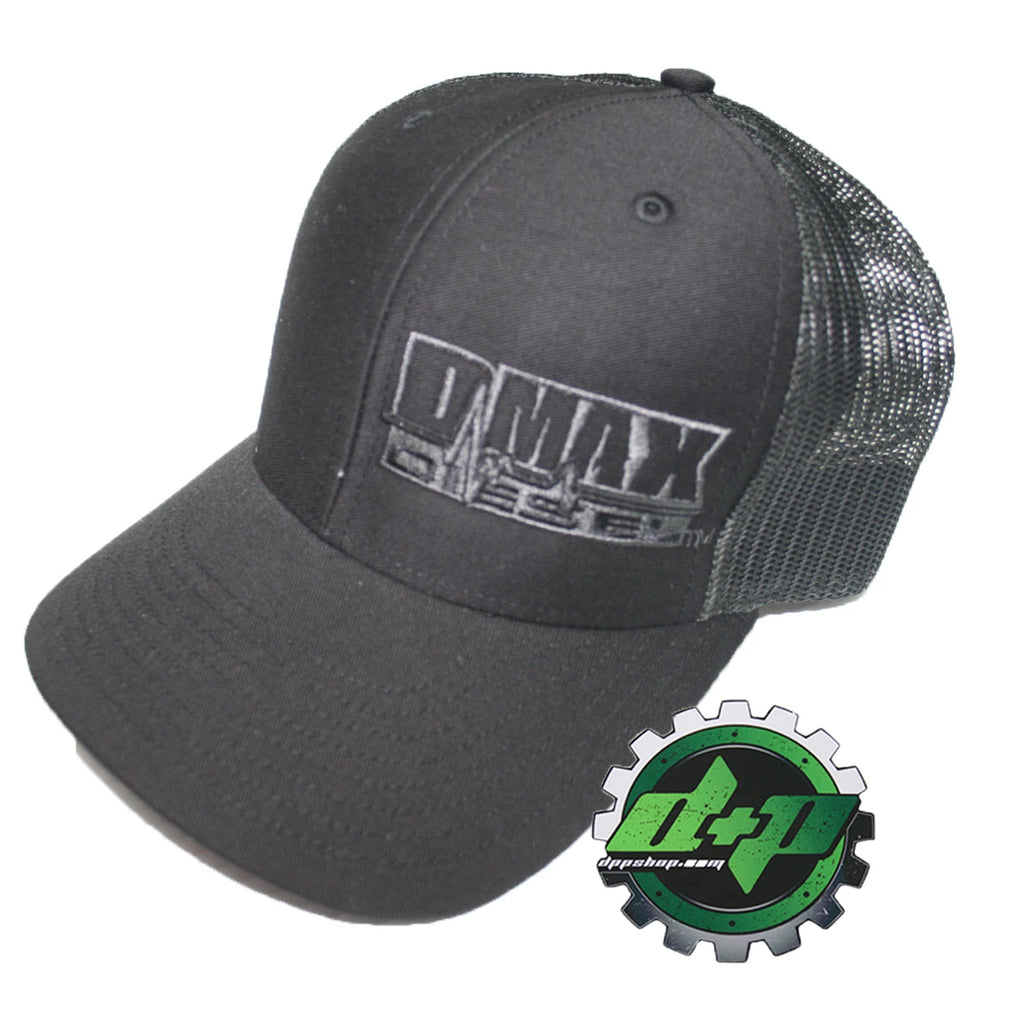 Duramax Diesel Black Mesh Snapback Hat for Trucks (Fits All Models)