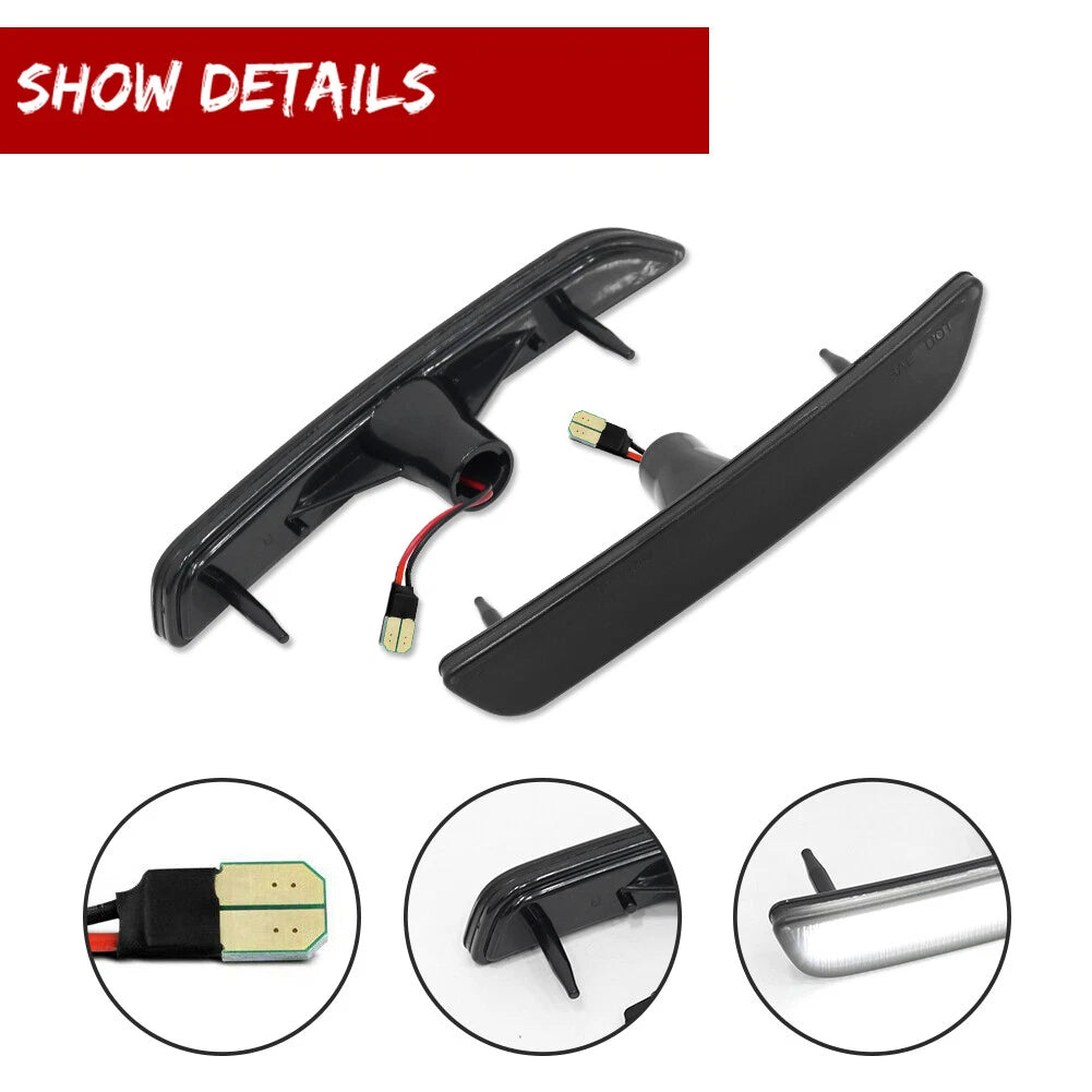 LED Front Side Marker Lamps for Ford Mustang (2010–2014)