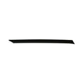Replacement Black Textured Polypropylene Front Driver Side Upper Grille Molding