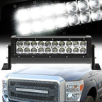60W Dual Row 14" Bridgelux LED Work Offroad Light Bar for Trucks