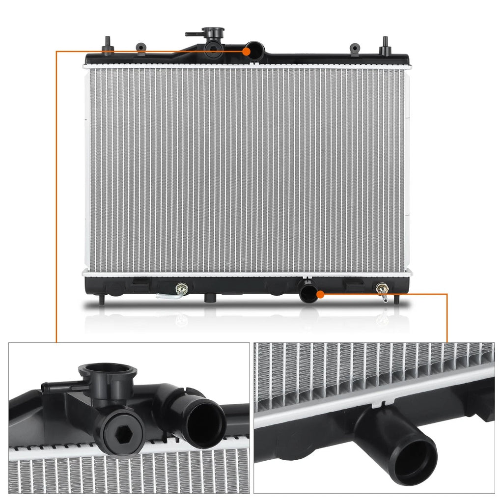 Aluminum Cooling Radiator DPI-13002 for Nissan Versa 2007–2011