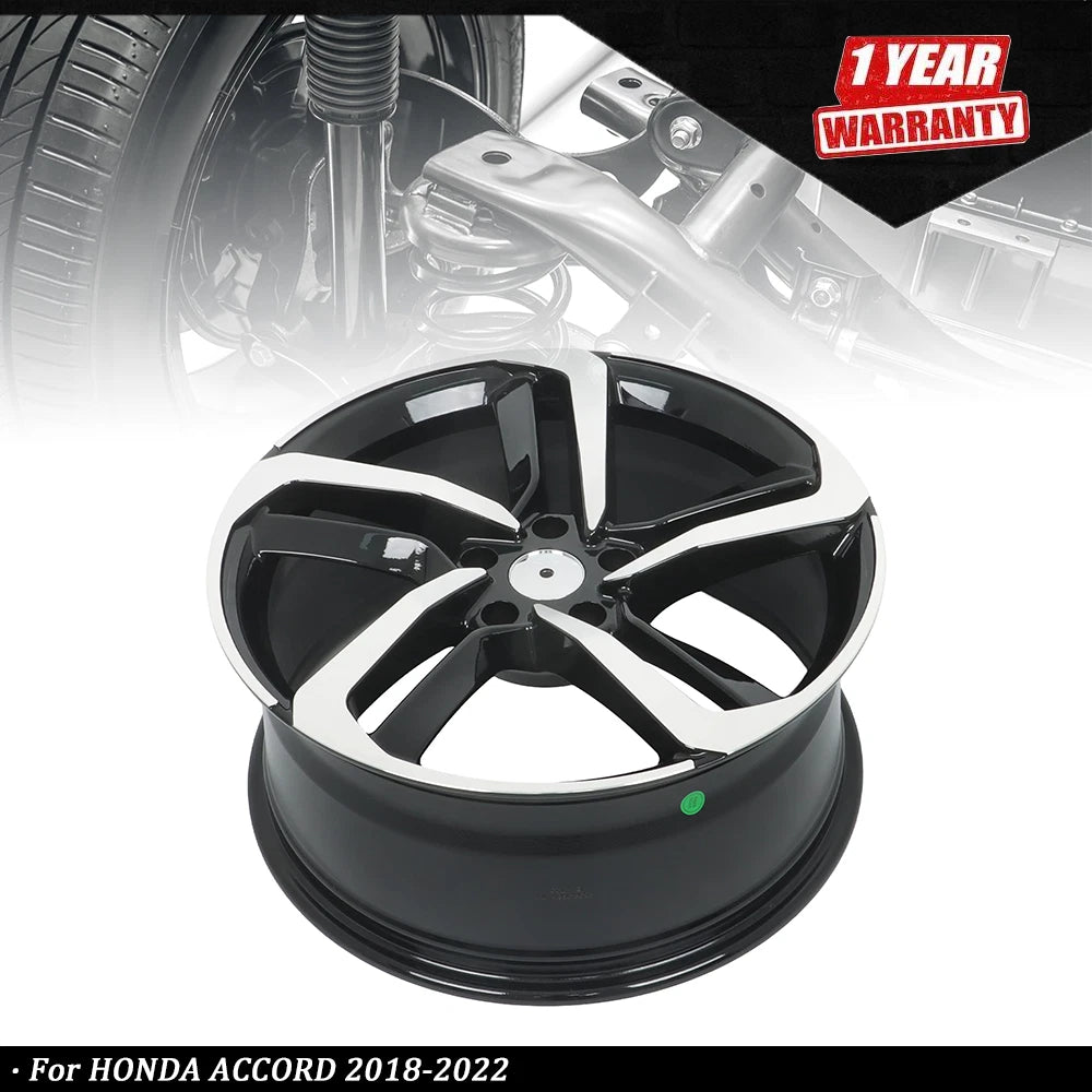 19" x 8.5" Alloy Replacement Rim for Honda Accord (2018–2022)