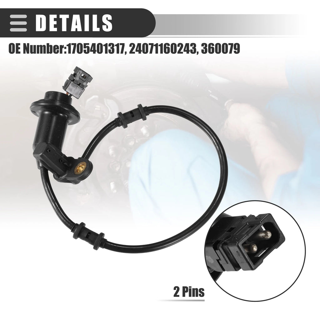 Rear Right ABS Wheel Speed Sensor for Mercedes-Benz 