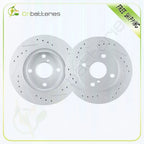 Rear Brake Discs Rotors for Toyota RAV4 LE XLE, Lexus HS250h (2010–2015)