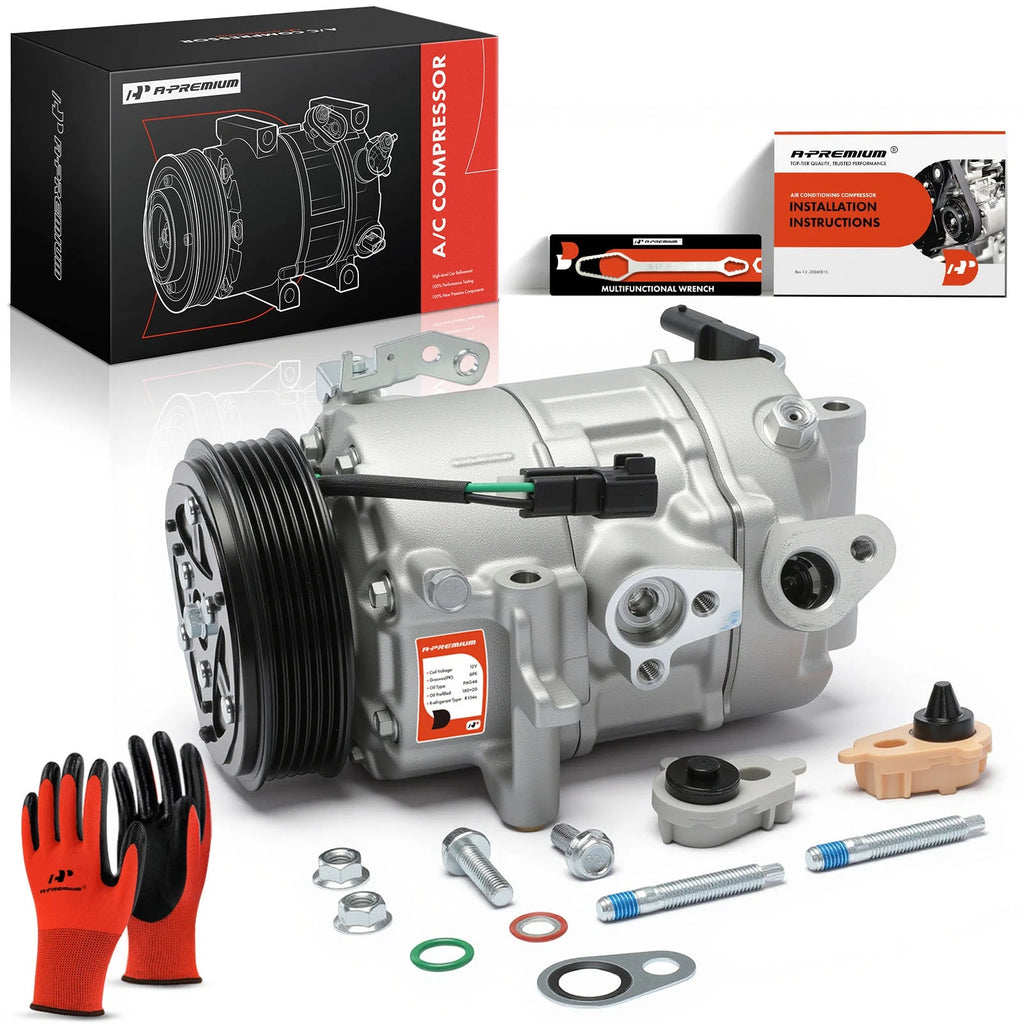 A/C Compressor with Clutch for Ford F-150 (2021–2023)
