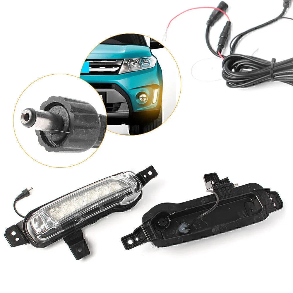 LED Daytime Running Light Fog Lamp Kit for 2015-up Suzuki Vitara