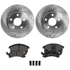 Brake Disc Rotors and Pads Kit for Chevy Olds Cutlass Chevrolet Cavalier