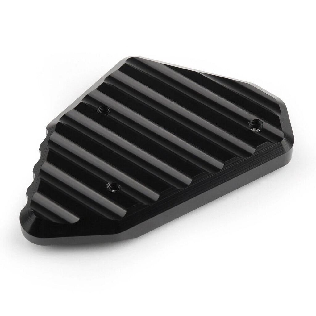 Side Pad Kickstand Extension Plate for Suzuki GSXR 1000 (2009–2010) Black