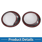 Car Front Left Front Right Headlight Trim Bezel for BMW X5 (2014-2018)