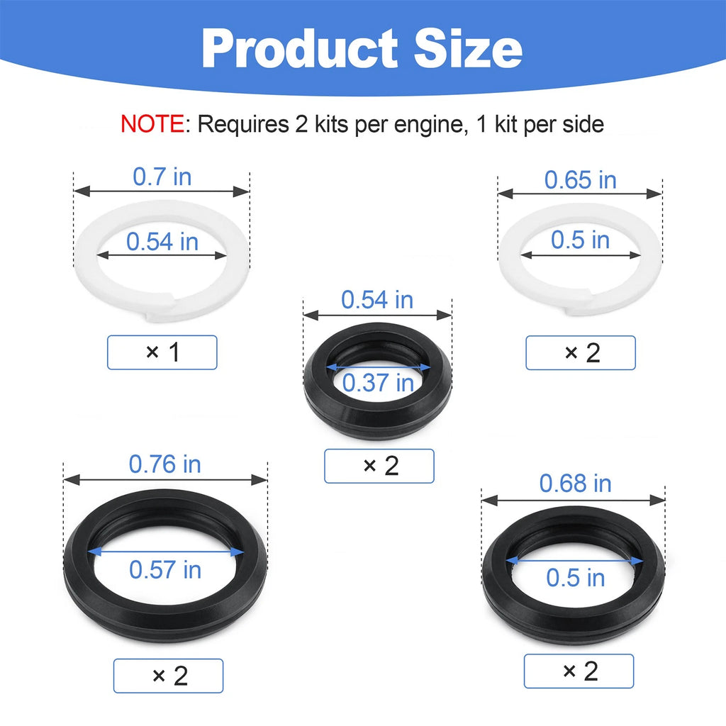 Stand Pipe & Front Port Plug Kit AP0028 for Ford F-Series 6.0L Diesel (2003–2007)