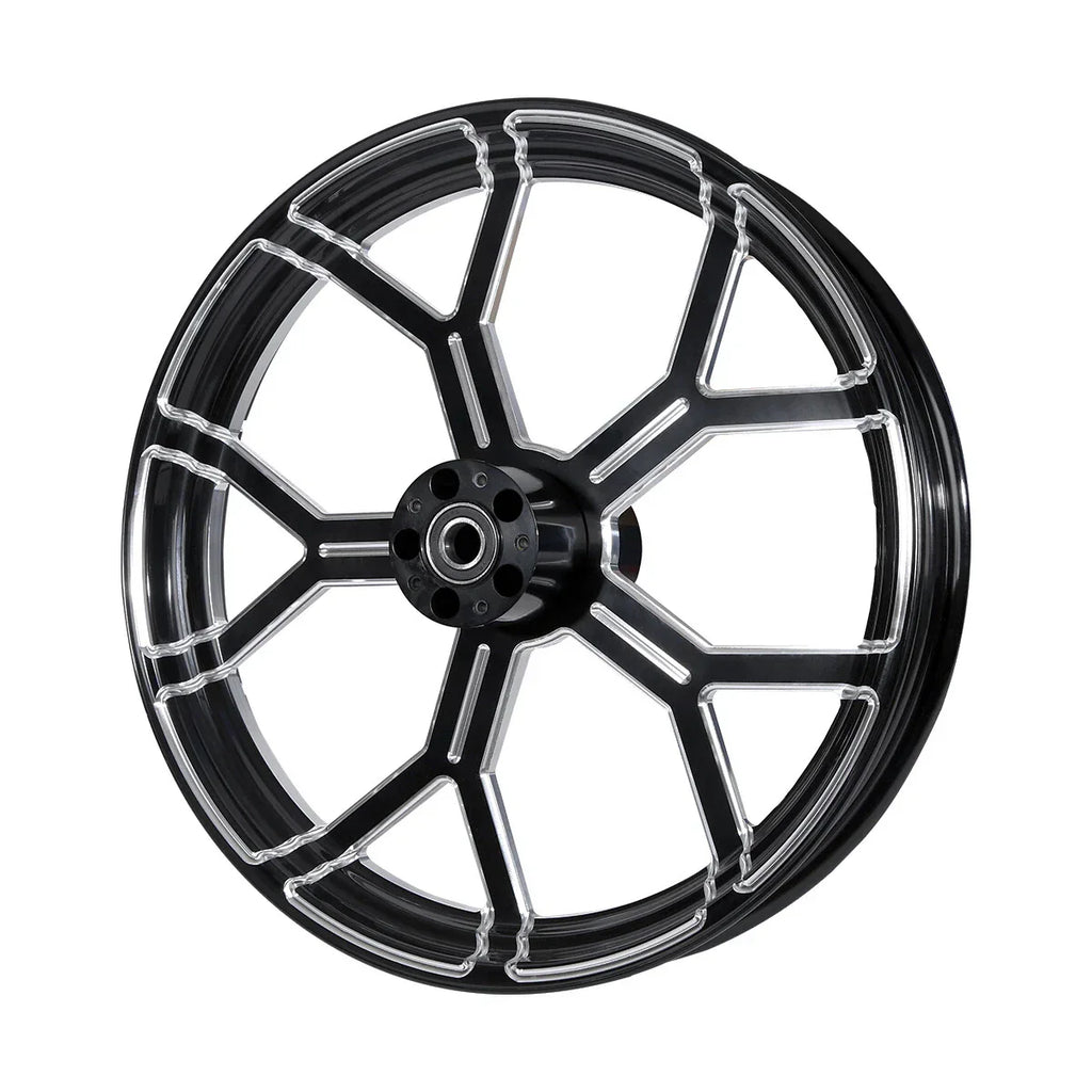 18" x 3.5" Front Wheel Rim & Dual Disc Hub for Harley Touring (1997-2021)