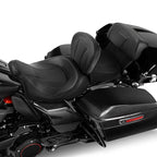 Driver & Passenger Seats Backrest for Harley Street Road Glide (2014–2023) Black