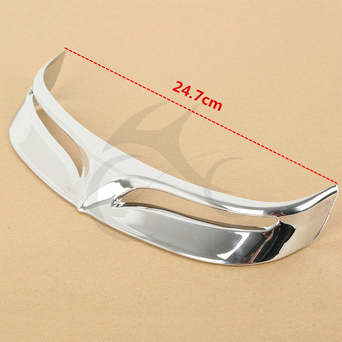 ABS Rear Fender Tip Trailing Edge for Harley Davidson Fatboy (2007–2017)